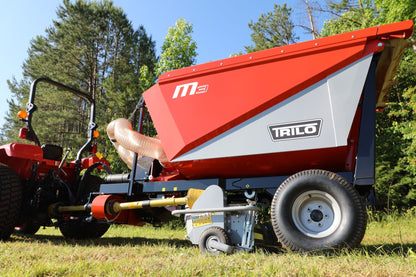 TRILO 5" FT. VACUUM TRAILER M3 COMPACT & MANEUVERABLE VACUUM MOWER FOR TRACTOR