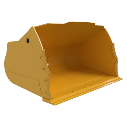 Rockland Two-Pass Bucket | Model Standard & Aggregate Style | Sidebar Protectors 2-4 |  Capacity 9.2 To 10.2 Cubic Yard | For Loaders