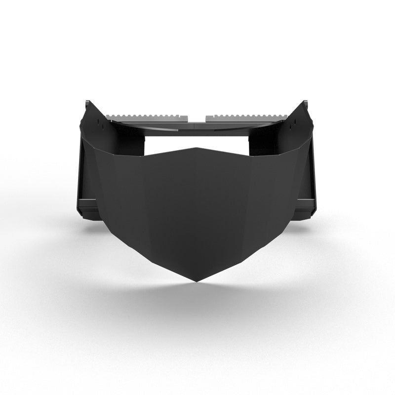 Virnig Skid Steer U-Blade | Models UBV26, UBV30 & UBV36 | Widths 26" To 36" | Hydraulic Flow 15 To 25 GPM | For Skid Steer