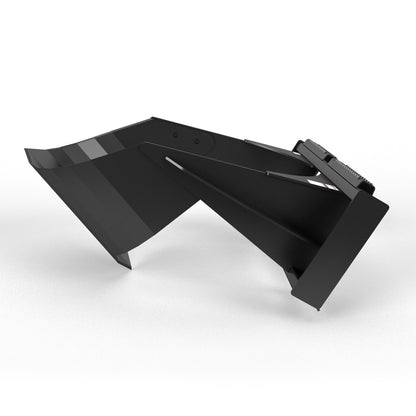 Virnig Skid Steer U-Blade | Models UBV26, UBV30 & UBV36 | Widths 26" To 36" | Hydraulic Flow 15 To 25 GPM | For Skid Steer