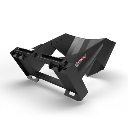 Virnig Skid Steer U-Blade | Models UBV26, UBV30 & UBV36 | Widths 26" To 36" | Hydraulic Flow 15 To 25 GPM | For Skid Steer