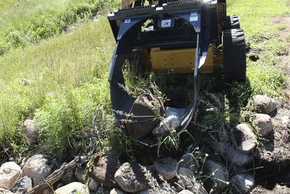 Virnig Skid Steer U-Blade | Models UBV26, UBV30 & UBV36 | Widths 26" To 36" | Hydraulic Flow 15 To 25 GPM | For Skid Steer