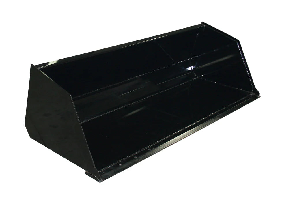 Top Dog Attachments Utility Bucket |  Width 66"-102"| Built Of: Heavy-Duty GR50 Steel | For Skid Steer
