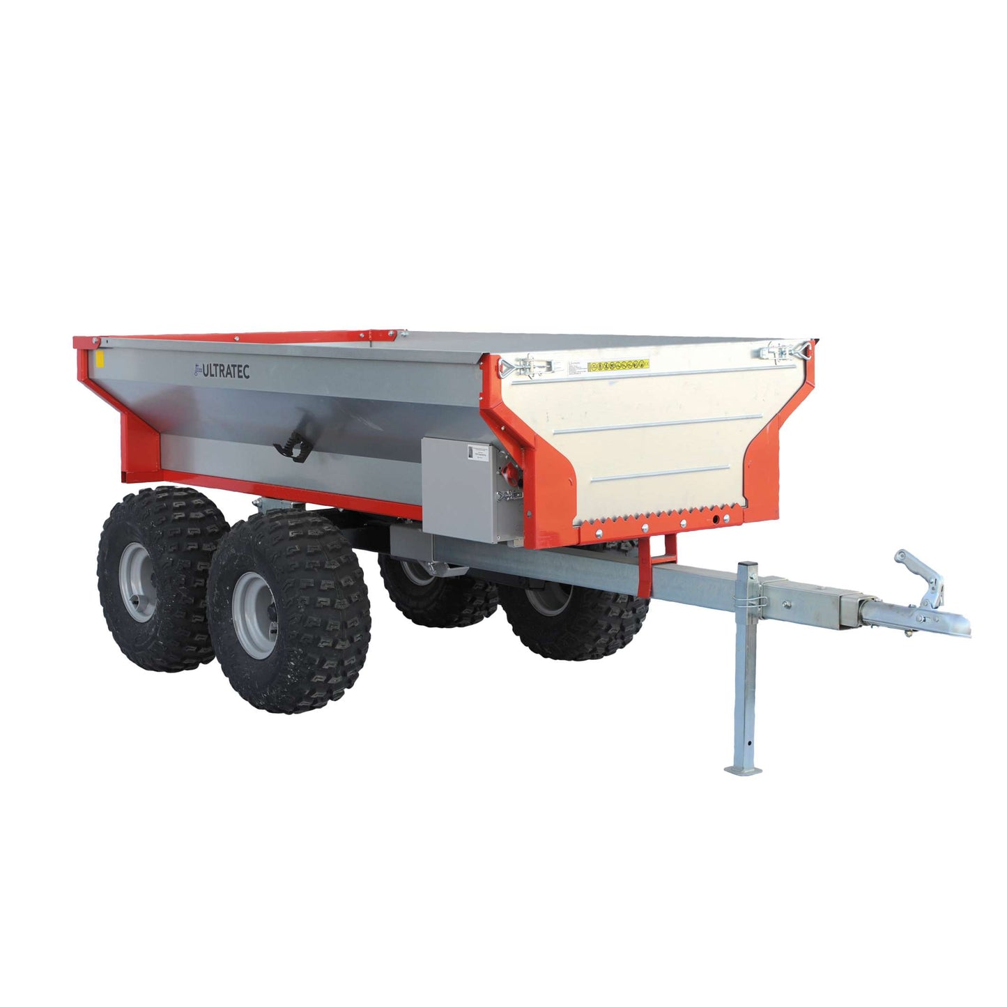 ULTRATEC 22170 - TANDEM AXLE HYDRAULIC PRO TRAILER WITH 3300" LBS LOAD CAPACITY FOR TRACTOR