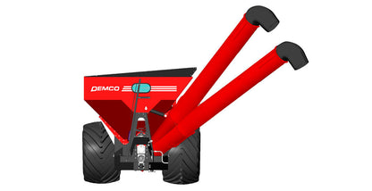 Demco Dual Auger Grain Cart | Model 1100 | Box length 25'2" | Total Weight 22,540 lbs | Horsepower 250 HP | For Tractors