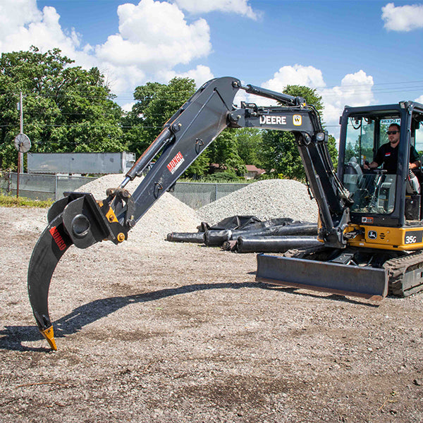 Mongo Attachments Heavy Duty Ripper | Model MRBDE1000 | Size 37" Standard | High‑Strength AR400 Steel | 2.5–6.5 Ton | For Excavators