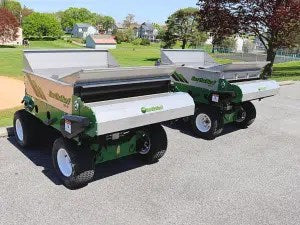 Earth & Turf | MultiSpread | 415SP | Stand-On Top Dresser | 55" Overall Width | 48" Spread Width | 22HP Honda Engine