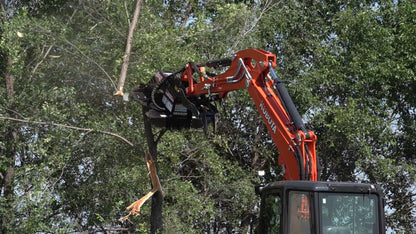 Virnig X30 Mini Excavator Rotary Brush Cutter | Models XBC42, XBC48 & XBC60 | Widths 42" To 60" | Machine Size 4.5 To 13 Tons | For Mini Excavators