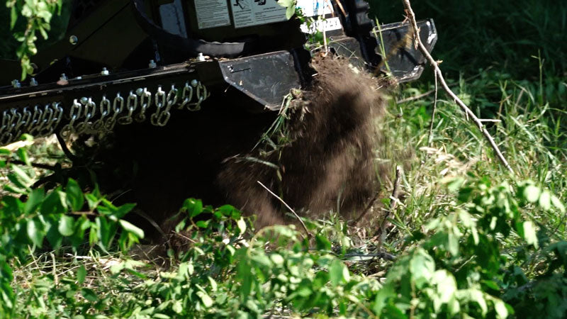 Virnig X30 Mini Excavator Rotary Brush Cutter | Models XBC42, XBC48 & XBC60 | Widths 42" To 60" | Machine Size 4.5 To 13 Tons | For Mini Excavators