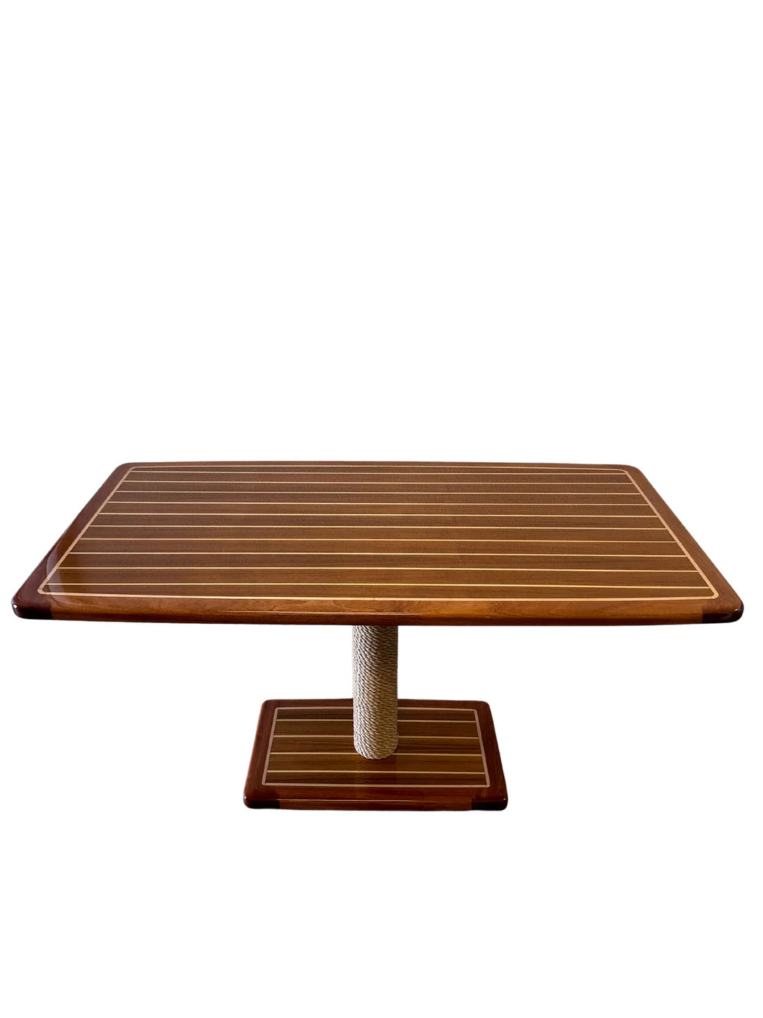 MariTeak™ 32" x 60" Rectangle Teak & Holly / Sapele Table