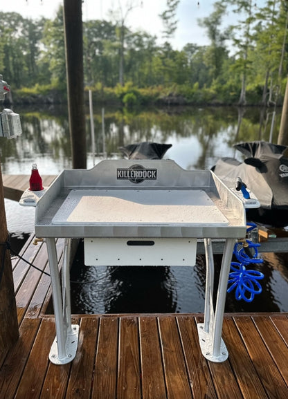 Killer Dock Upscale 3 1/2 Fish Cleaning Station | Width 48" | 316 Stainless Steel
