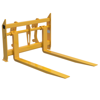 Rockland Utility Construction Fork | Tine Lengths 48”- 96” | Load Capacity (up to 67,000 lbs) | For Loaders & Skid Steer