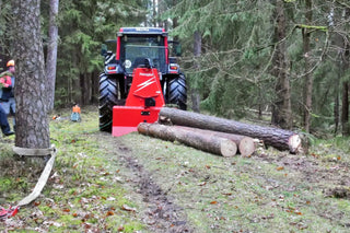 Fransgard 3-Point Forest Winch | Model V-3521 | Roller Width 51" | 25-45 HP | For Tractors