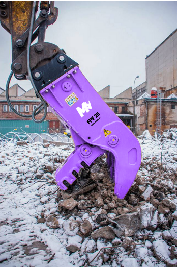 MAZIO DEMOLITION TOOLS FPV SERIES PULVERIZER | FPV-6 TO FPV-100 MODELS | WIDTH 13-37.4" INCHES |  FOR EXCAVATORS