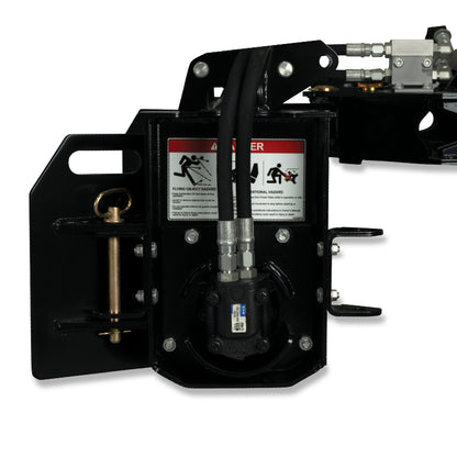 Virnig V20 Mini Skid Steer Power Rake | Mpdel CPR48 & CPR60 | Raking Widths 48" & 60" | Hydraulic Flow 10 To 18 GPM | For Mini Skid Steers