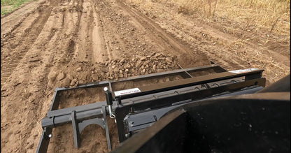 Virnig V20 Mini Skid Steer Land Leveler | Models CLL36, CLL42, CLL48 & CLL54 | Widths 36" To 54" | Hydraulic Flow Range 15 To 25 GPM | For Mini Skid Steers