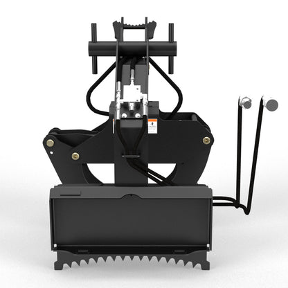 Virnig V20 Mini Skid Steer Rotating Log Grapple | Model CLG | Width 29.4" | Hydraulic Flow 15 To 25 GPM | For Mini Skid Steer