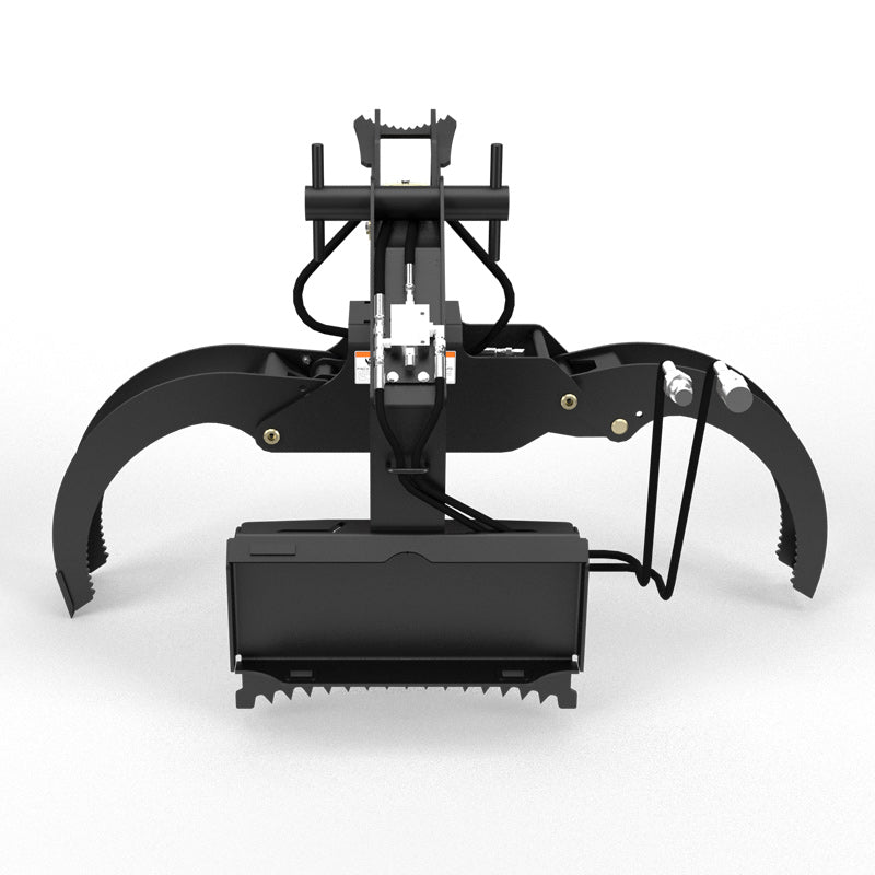Virnig V20 Mini Skid Steer Rotating Log Grapple | Model CLG | Width 29.4" | Hydraulic Flow 15 To 25 GPM | For Mini Skid Steer