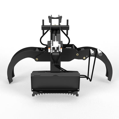 Virnig V20 Mini Skid Steer Rotating Log Grapple | Model CLG | Width 29.4" | Hydraulic Flow 15 To 25 GPM | For Mini Skid Steer