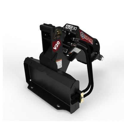 Vrinig V20 Mini Skid Steer Auger Drive | Models AUG30VGHSA To AUG30VGRAC | Max Bit Size 30" | Hydraulic Flow 10 To 18 GPM | For Mini Skid Steers