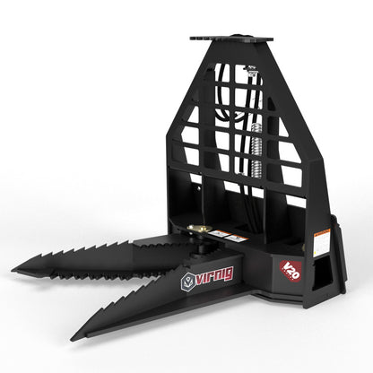 Virnig V20 Mini Skid Steer Digging Tree Puller | Model CTP | Width 26.5" | Hydraulic Flow 15 To 25 GPM | For Mini Skid Steers