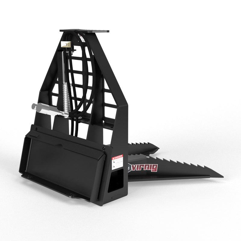 Virnig V20 Mini Skid Steer Digging Tree Puller | Model CTP | Width 26.5" | Hydraulic Flow 15 To 25 GPM | For Mini Skid Steers