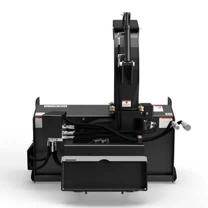 Virnig V20 Mini Skid Steer Snow Blower | Model CSB48 | Width 48" | Hydraulic Flow 10 To 18 GPM | For Mini Skid Steers