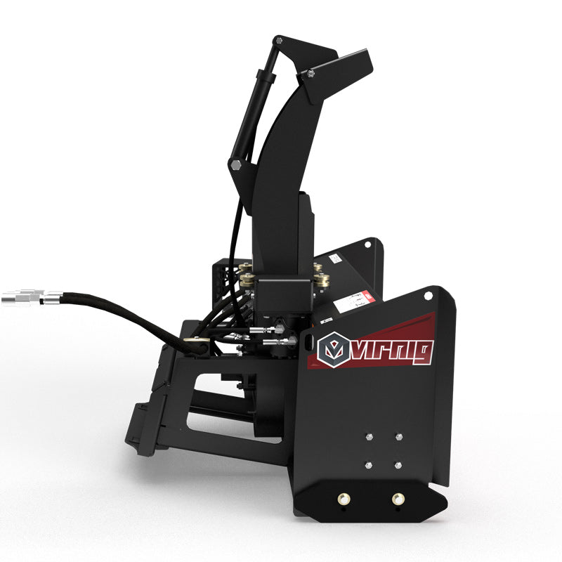 Virnig V20 Mini Skid Steer Snow Blower | Model CSB48 | Width 48" | Hydraulic Flow 10 To 18 GPM | For Mini Skid Steers