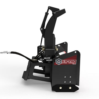Virnig V20 Mini Skid Steer Snow Blower | Model CSB48 | Width 48" | Hydraulic Flow 10 To 18 GPM | For Mini Skid Steers