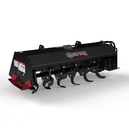 Virnig V20 Mini Skid Steer Tiller | Model CTRL48 | Width 48" | Hydraulic Flow 10 To 18 GPM | For Mini Skid Steers