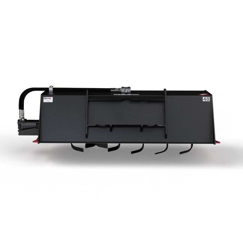 Virnig V20 Mini Skid Steer Tiller | Model CTRL48 | Width 48" | Hydraulic Flow 10 To 18 GPM | For Mini Skid Steers