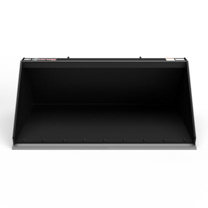 Virnig V20 Mini Skid Steer High Capacity Dirt Bucket | Models CHCB36, CHCB42, CHCB44, CHCB48 & CHCB54 | Widths 36" To 54" | Hydraulic Flow Range 15 To 25 GPM | For Mini Skid Steer