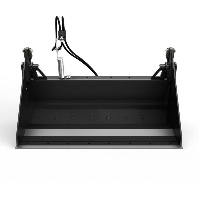 Virnig V20 Mini Skid Steer Multi-Purpose Bucket (4-in-1) | Models CMP36, CMP42, CMP48 & CMP54 | Widths 36" To 54" | Hydraulic Flow Range 15 To 25 GPM | For Mini Skid Steer