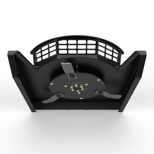 Virnig V20 Mini Skid Steer Open Front Rotary Brush Cutter | Models CBC42-O & CBC48-O | Widths 42" & 48" | Hydraulic Flow 11 To 18 GPM | For Mini Skid Steers