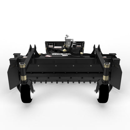 Virnig V20 Mini Skid Steer Power Rake | Mpdel CPR48 & CPR60 | Raking Widths 48" & 60" | Hydraulic Flow 10 To 18 GPM | For Mini Skid Steers