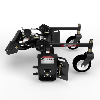 Virnig V20 Mini Skid Steer Power Rake | Mpdel CPR48 & CPR60 | Raking Widths 48" & 60" | Hydraulic Flow 10 To 18 GPM | For Mini Skid Steers