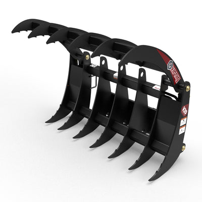 Virnig V20 Mini Skid Steer Root Rake Grapple | CRG Series | Widths 36