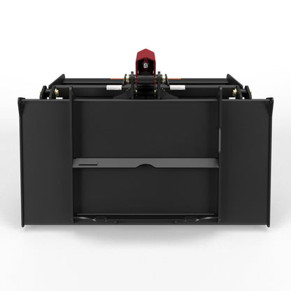 Virnig V20 Mini Skid Steer Scrap Grapple | Models CSG36, CSG42, CSG48 | Widths 36" to 48" | Hydraulic Flow 15–25 GPM | For Mini Skid Steers