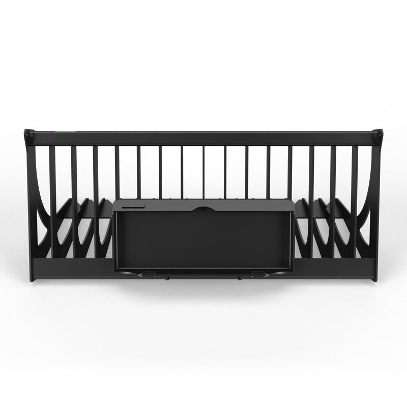 Virnig V20 Mini Skid Steer Skeleton Rock Bucket | Models CSRB36, CSRB42 & CSRB48 | Widths 36" To 48" | Hydraulic Flow Range 15 To 25 GPM | For Mini Skid Steers