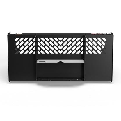 Virnig V20 Mini Skid Steer Snow/Light Material Bucket | Models CLMB36 To CLMB60 | Widths 36" To 60" | Hydraulic Flow Range 15 To 25 GPM | For Mini Skid Steer