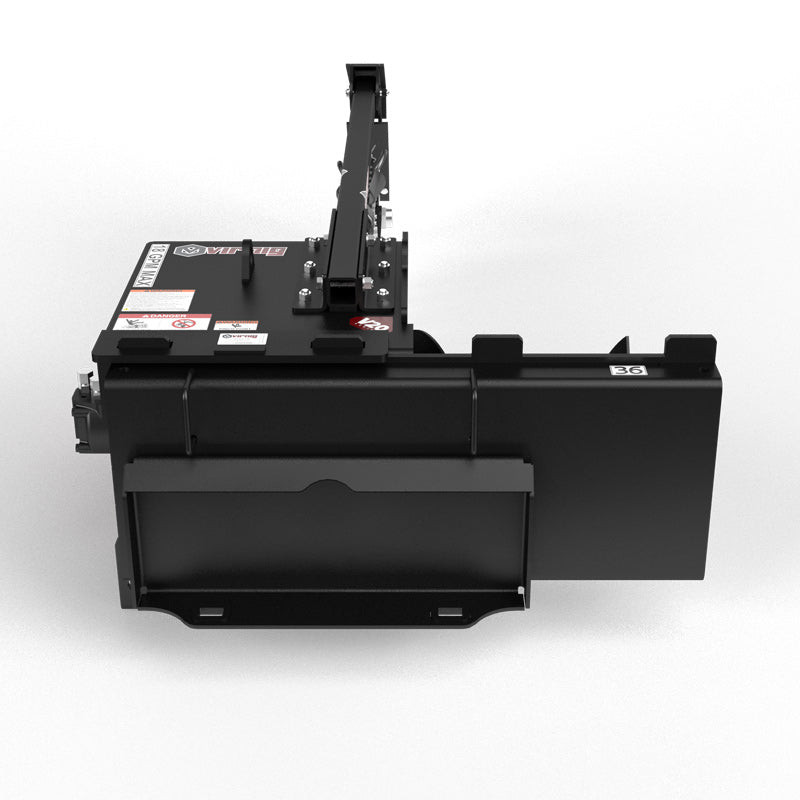 Virnig V20 Mini Skid Steer Trencher | Models CTRN36-18 & CTRN48-18 | 36" To 48" Dig Depth | Hydraulic Flow 10 To 18 GPM | For Mini Skid Steers