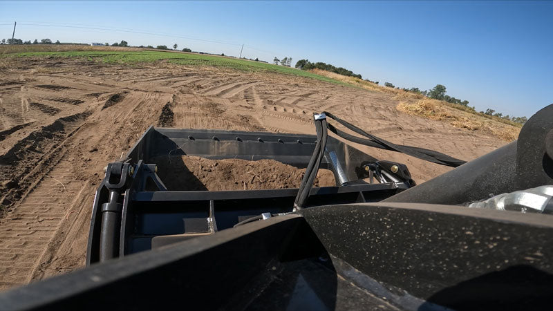 Virnig V20 Mini Skid Steer Multi-Purpose Bucket (4-in-1) | Models CMP36, CMP42, CMP48 & CMP54 | Widths 36" To 54" | Hydraulic Flow Range 15 To 25 GPM | For Mini Skid Steer