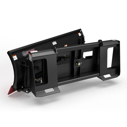 Virnig V30 Compact Tractor Angle Snow Blade | Models SBS60-CT & SBS72-CT | Widths 60" & 72" | Horsepower 20 To 45 HP Tractors | For Compact Tractor