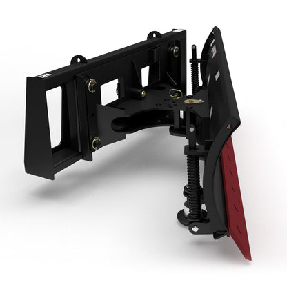 Virnig V30 Compact Tractor Angle Snow Blade | Models SBS60-CT & SBS72-CT | Widths 60" & 72" | Horsepower 20 To 45 HP Tractors | For Compact Tractor