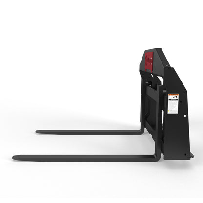 Virnig V30 Compact Tractor Rail Pallet Fork | Models PF3622-CT & PF4222-CT | Tine Length 36.0 & 42.0 | Width 50.5" | Horsepower 25 To 35 HP | For Compact Tractors