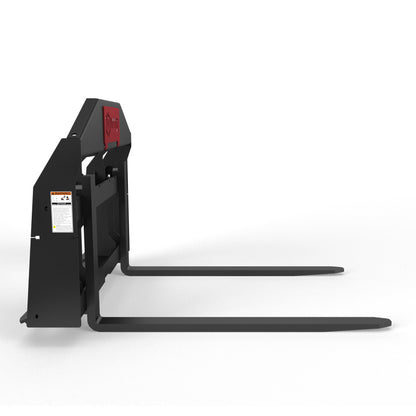 Virnig V30 Compact Tractor Rail Pallet Fork | Models PF3622-CT & PF4222-CT | Tine Length 36.0 & 42.0 | Width 50.5" | Horsepower 25 To 35 HP | For Compact Tractors