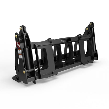 Virnig V30 Compact Tractor Root Rake Grapple | Models URG54-CT, URG60-CT, URG66-CT | Widths 56.5" To 67.5" | Horsepower 25 To 40 HP | For Compact Tractors