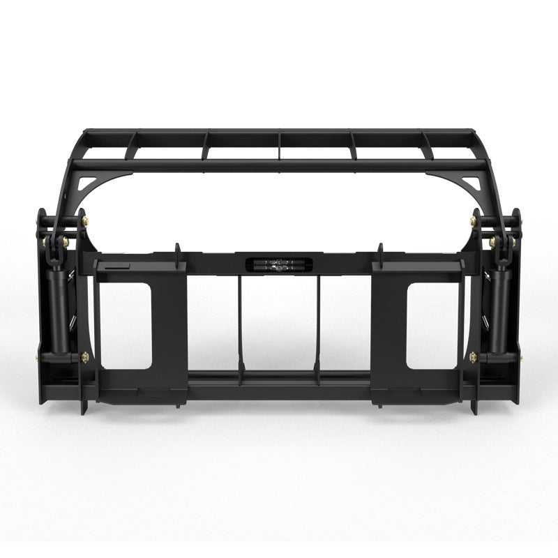 Virnig V30 Compact Tractor Root Rake Grapple | Models URG54-CT, URG60-CT, URG66-CT | Widths 56.5" To 67.5" | Horsepower 25 To 40 HP | For Compact Tractors