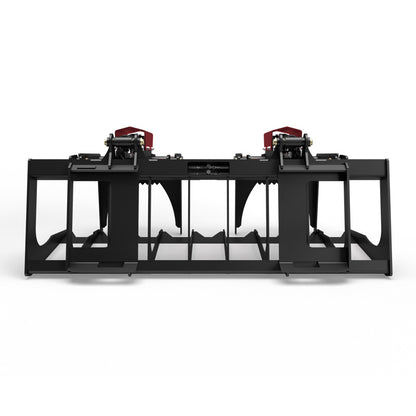 Virnig V30 Compact Tractor Skeleton Grapple | Models SGV48-CT To SGV72-CT | Widths 48" To 74" | Horsepower 25 To 50 HP | For Compact Tractors