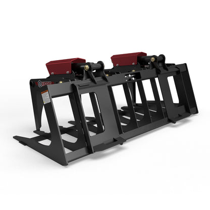 Virnig V30 Compact Tractor Skeleton Grapple | Models SGV48-CT To SGV72-CT | Widths 48" To 74" | Horsepower 25 To 50 HP | For Compact Tractors